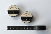 Carregar imagem no visualizador da galeria, Masking Tape – 019 Ruler black • Fita cola • Iconic