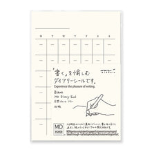 Load image into Gallery viewer, Free Diary sticker • 16 units • Midori