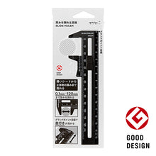 Load image into Gallery viewer, Slide Ruler • Black • Midori