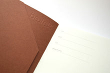 Carregar imagem no visualizador da galeria, Naked Notebook • Brick •  Mishmash