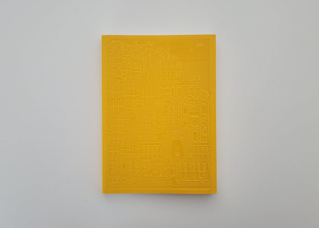 Notebook Amarelo Lisboa B6 • The City Works