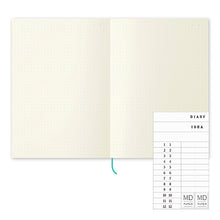 Carregar imagem no visualizador da galeria, Notebook Journal A5 • Pontilhado • Midori MD Paper

