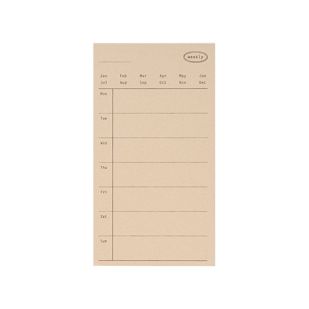 Weekly Memo • Planificador semanal • Trolls Paper